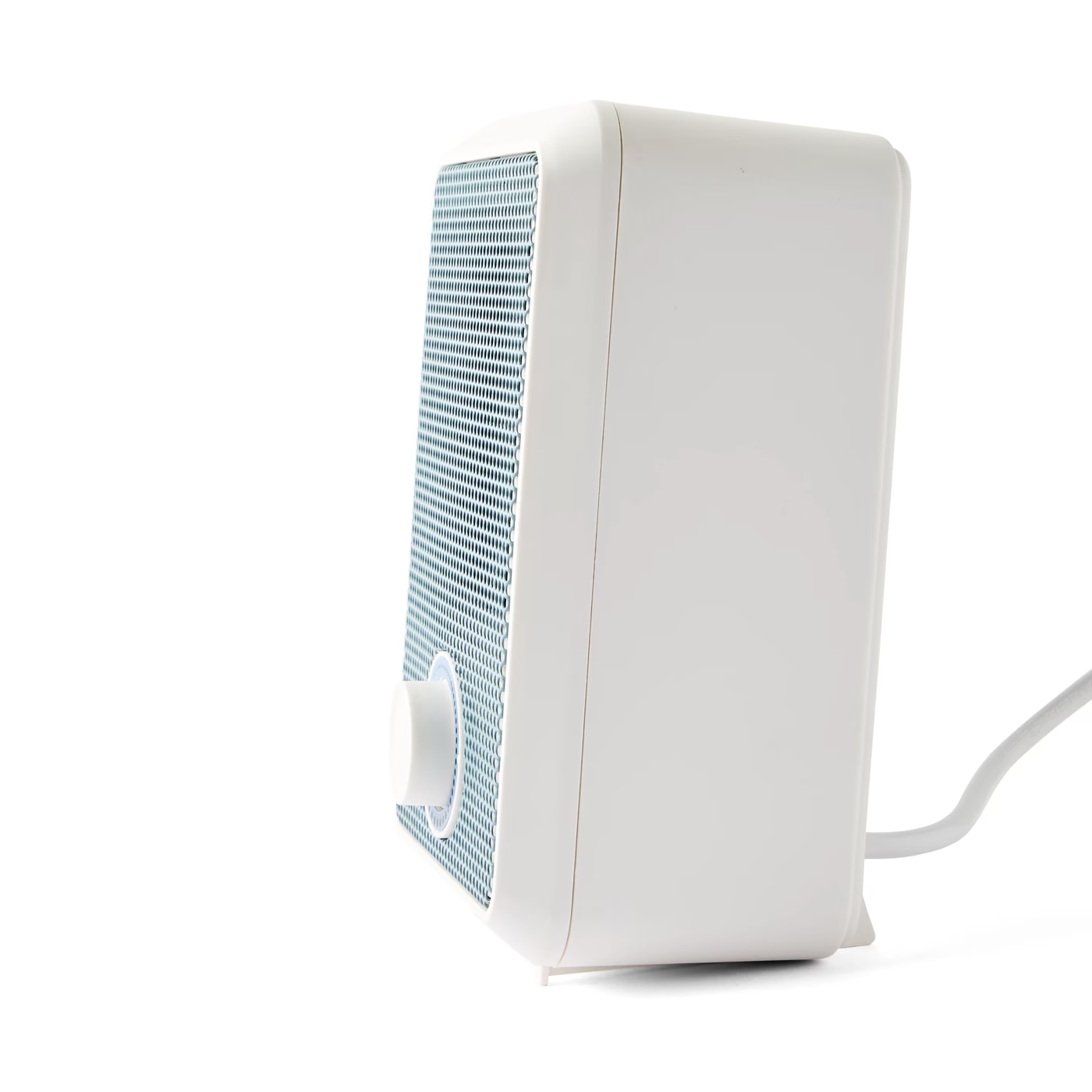 Desktop Mini Electric Heater Portable Small Room Warmer Office Table 600W Blue
