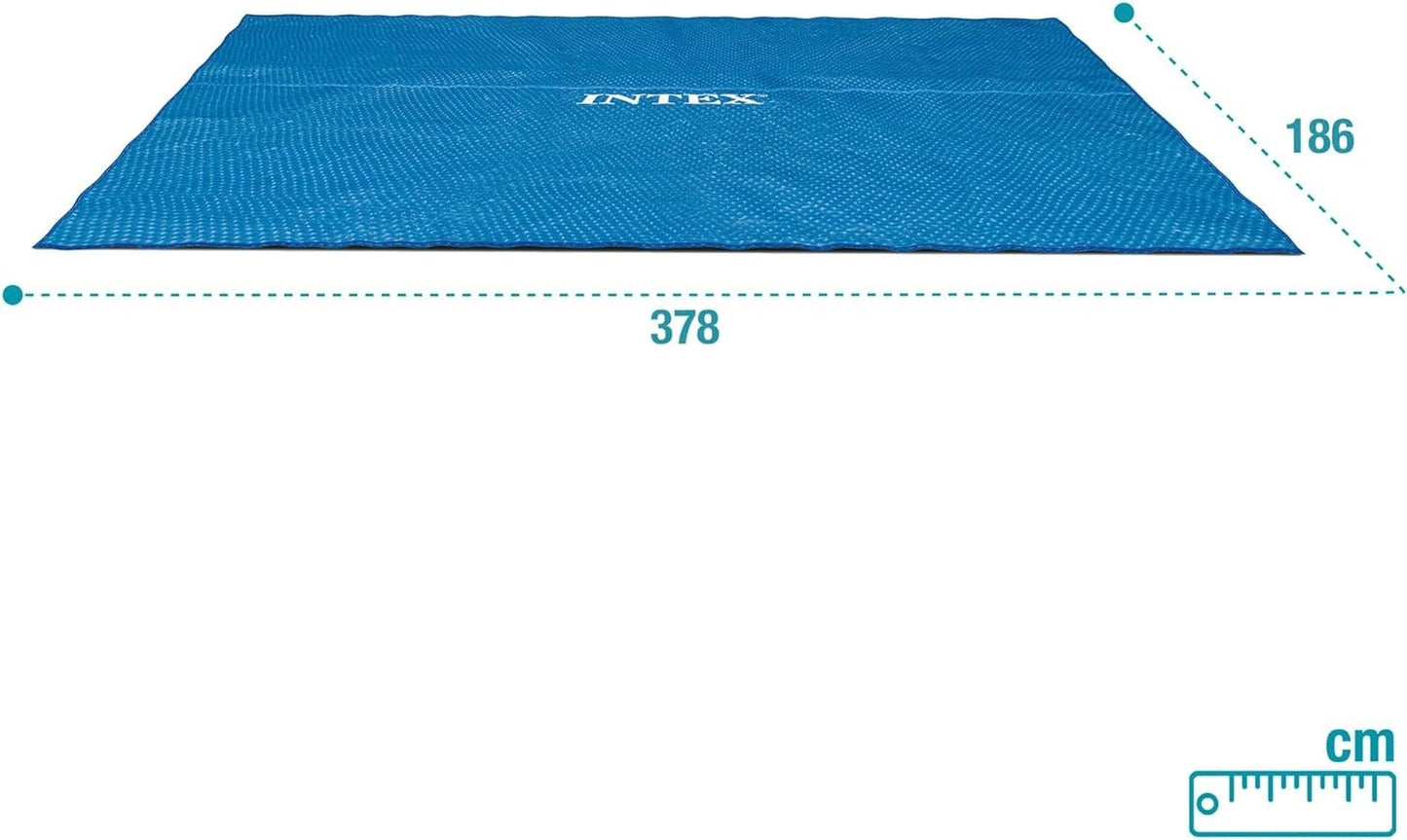 Intex Solar Pool Cover Above Ground Swimming Pool Rectangle Protector 4M X 2M