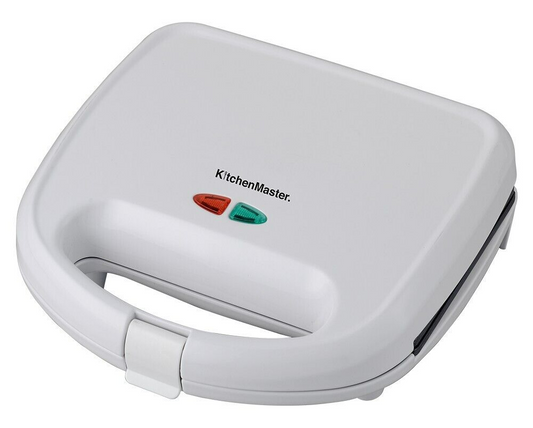 KitchenMaster Deep Dish Sandwich Maker 2-Slice Jaffle Toastie Press Non-Stick