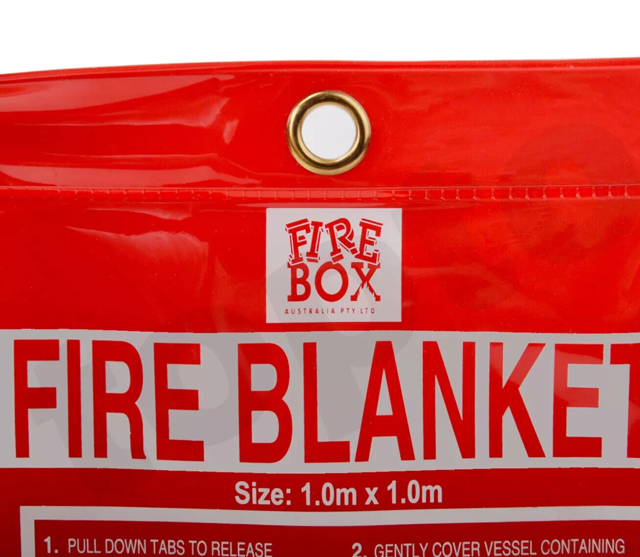 Firebox Fire Blanket 1m x 1m For Home Kitchen Office Caravan Emergency Fires