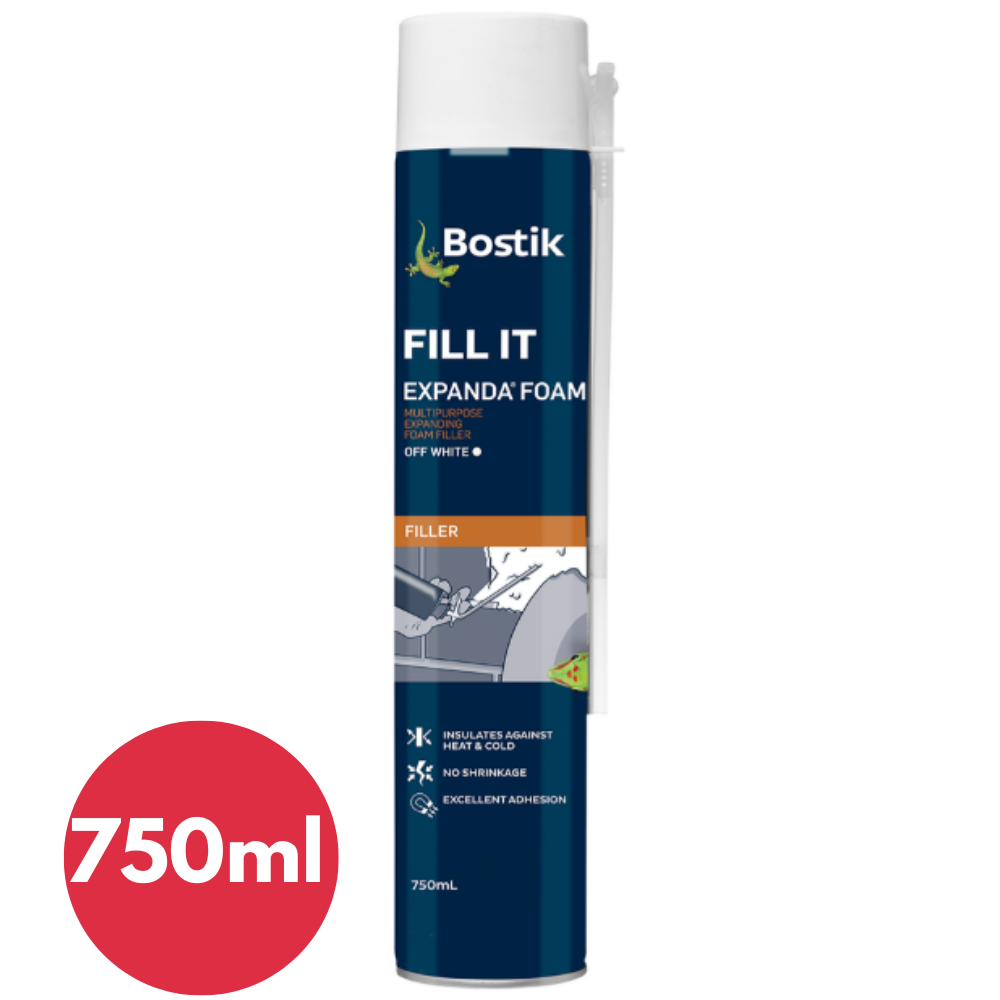 Bostik 750ml Expanda Foam Filler Fill It Multi Purpose Expanding Adhesive Seal