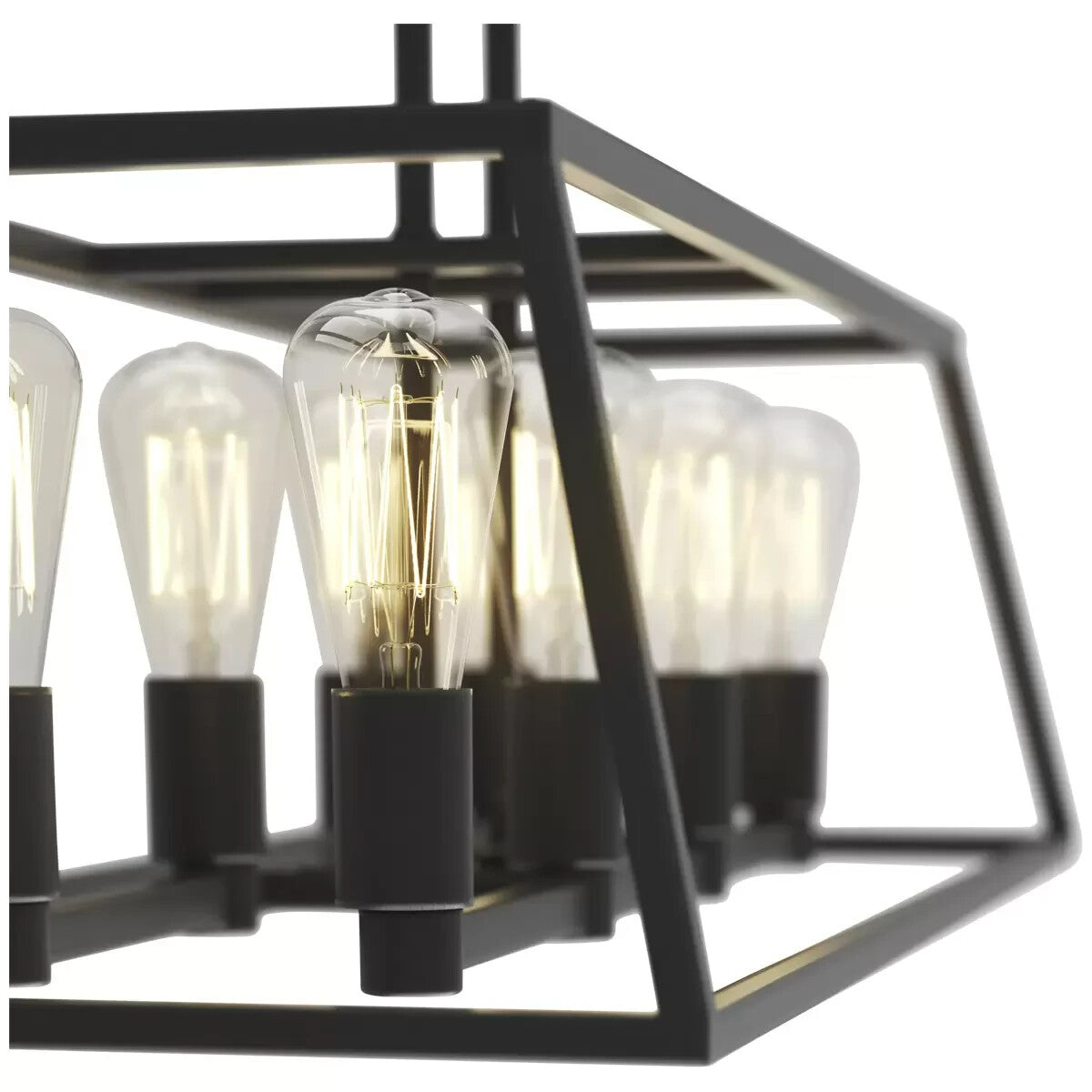 Artika Carter Long 8 Pendant Light Chandelier Dining Kitchen Ceiling Hanging