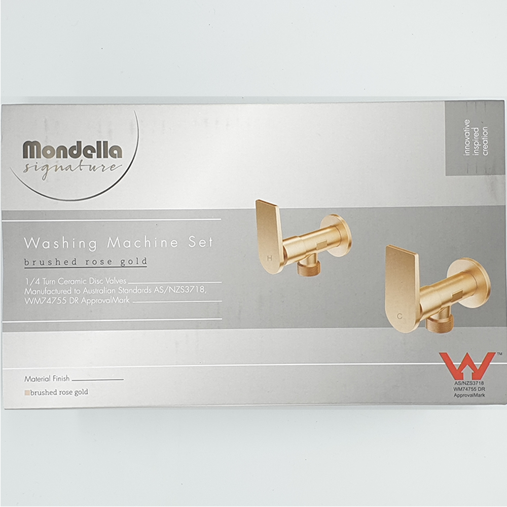 Mondella Signature Washing Machine Tap Set Laundry Stops Water Taps Faucet WELS