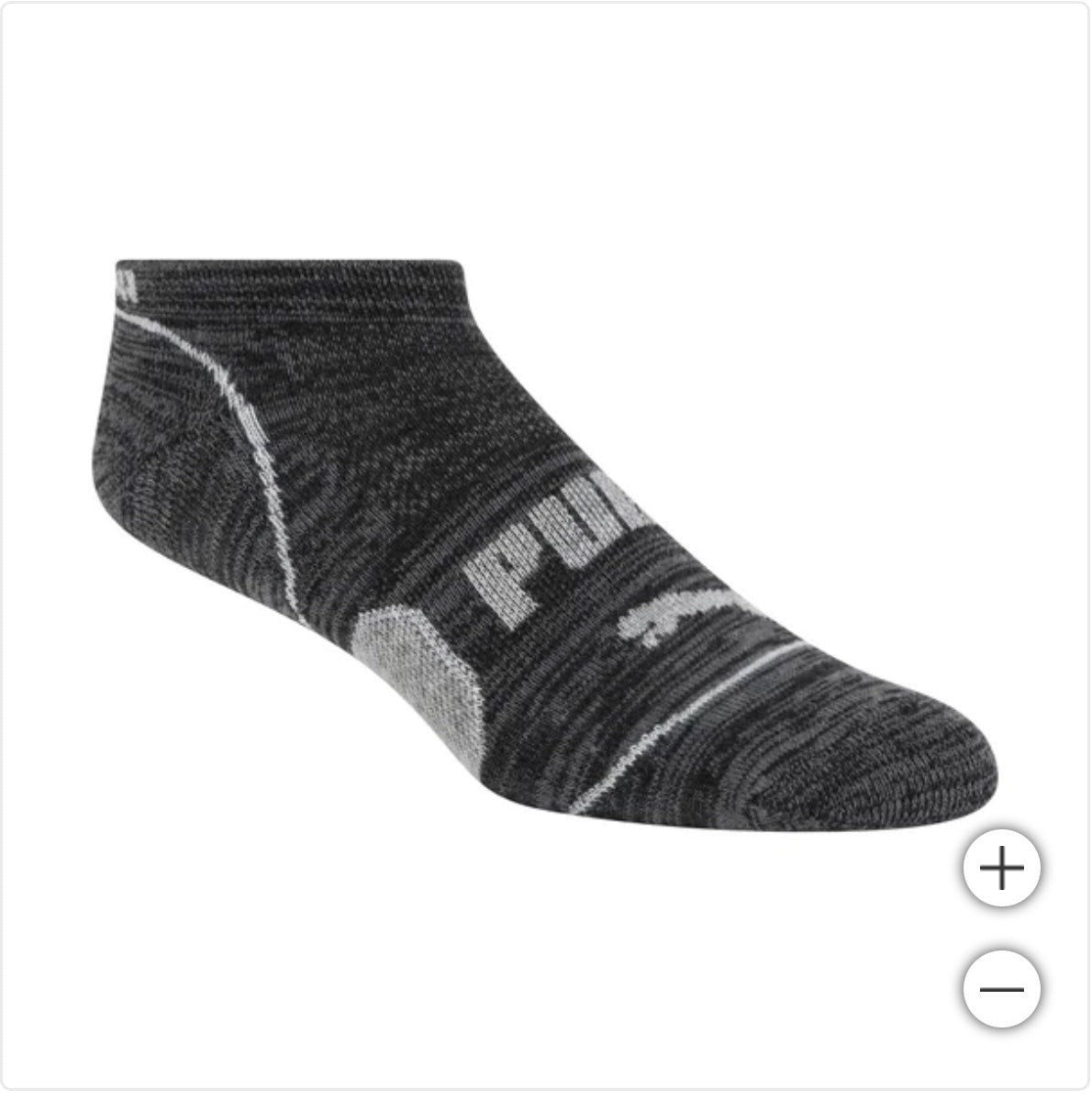 Puma Women's Repreve Athletic Sock Low Cut Sport Socks Size 9-11 BLack 12 Pairs