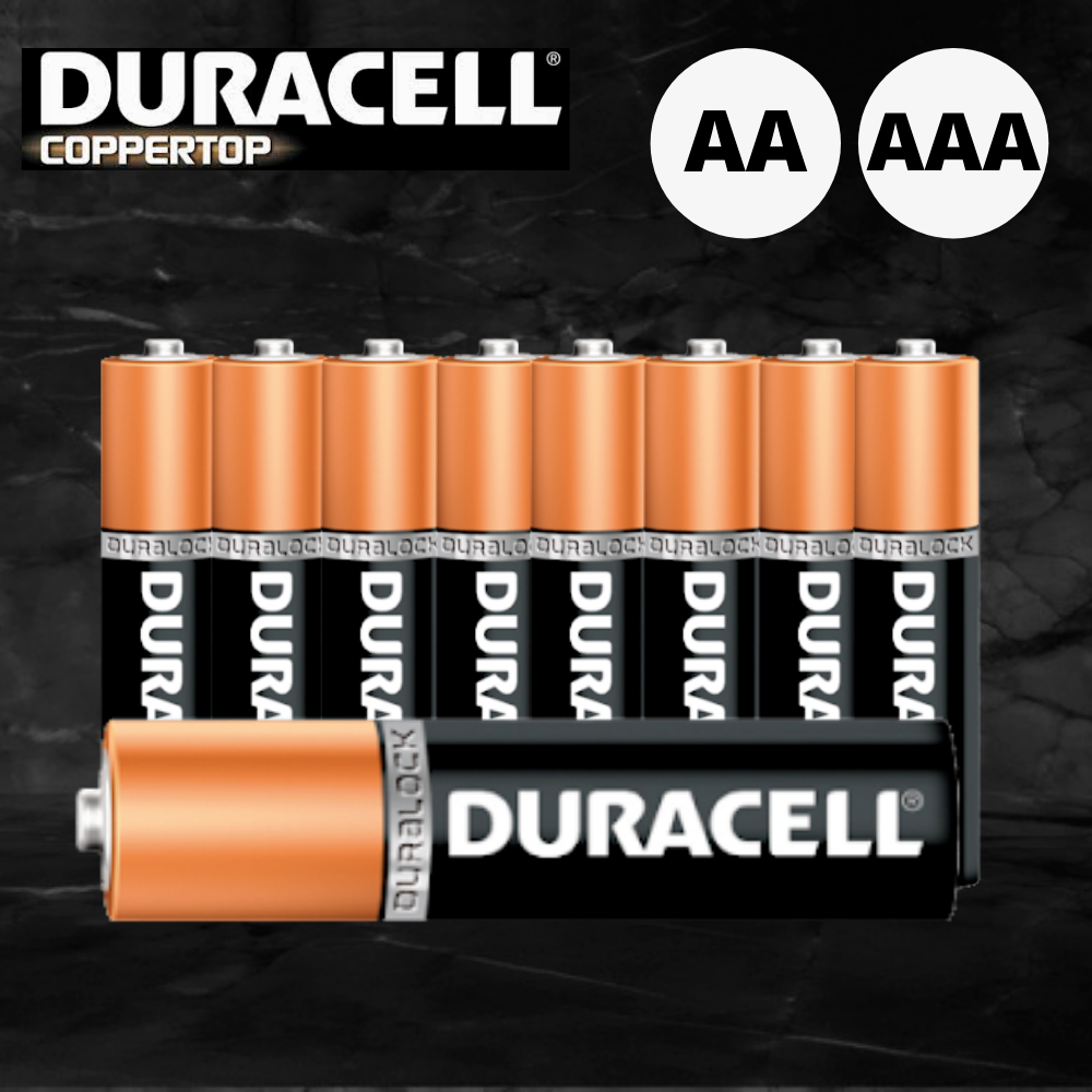 Genuine Duracell AA AAA Battery Coppertop Alkaline Batteries 30 36 60 72