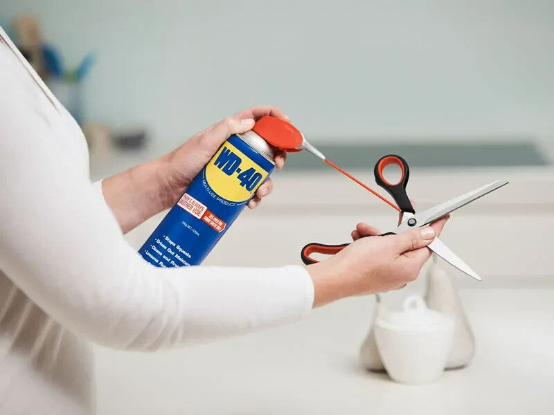 WD-40 275g Multi-Use Smart Straw Tool Rust Remover Lubricant Spray Car Multi Use