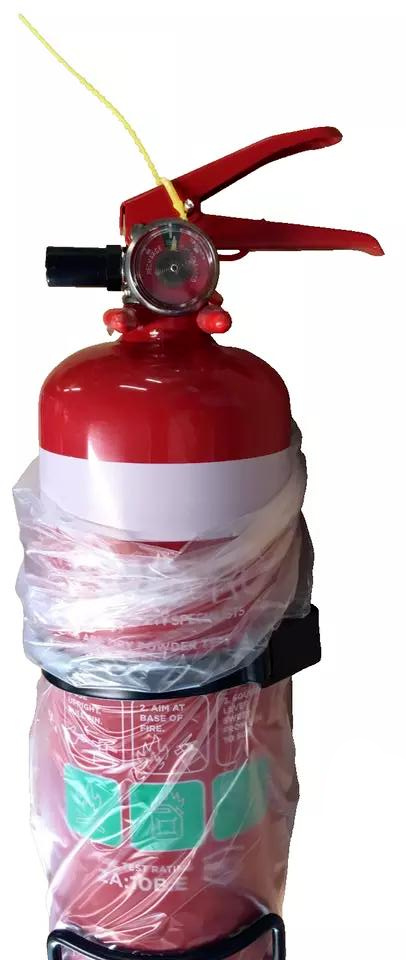 FirePro 1kg Fire Extinguisher Dry Powder Car Boat Home Caravan Pro W/ Bracket