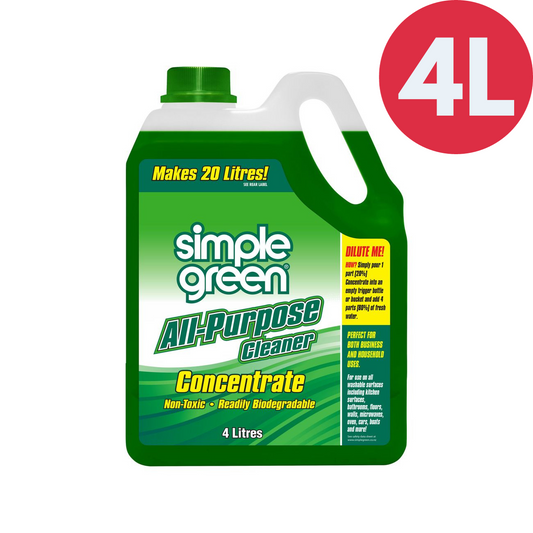 Simple Green 4L Concentrate Surface Oil Dirt Grease Remover All Purpose Cleaner
