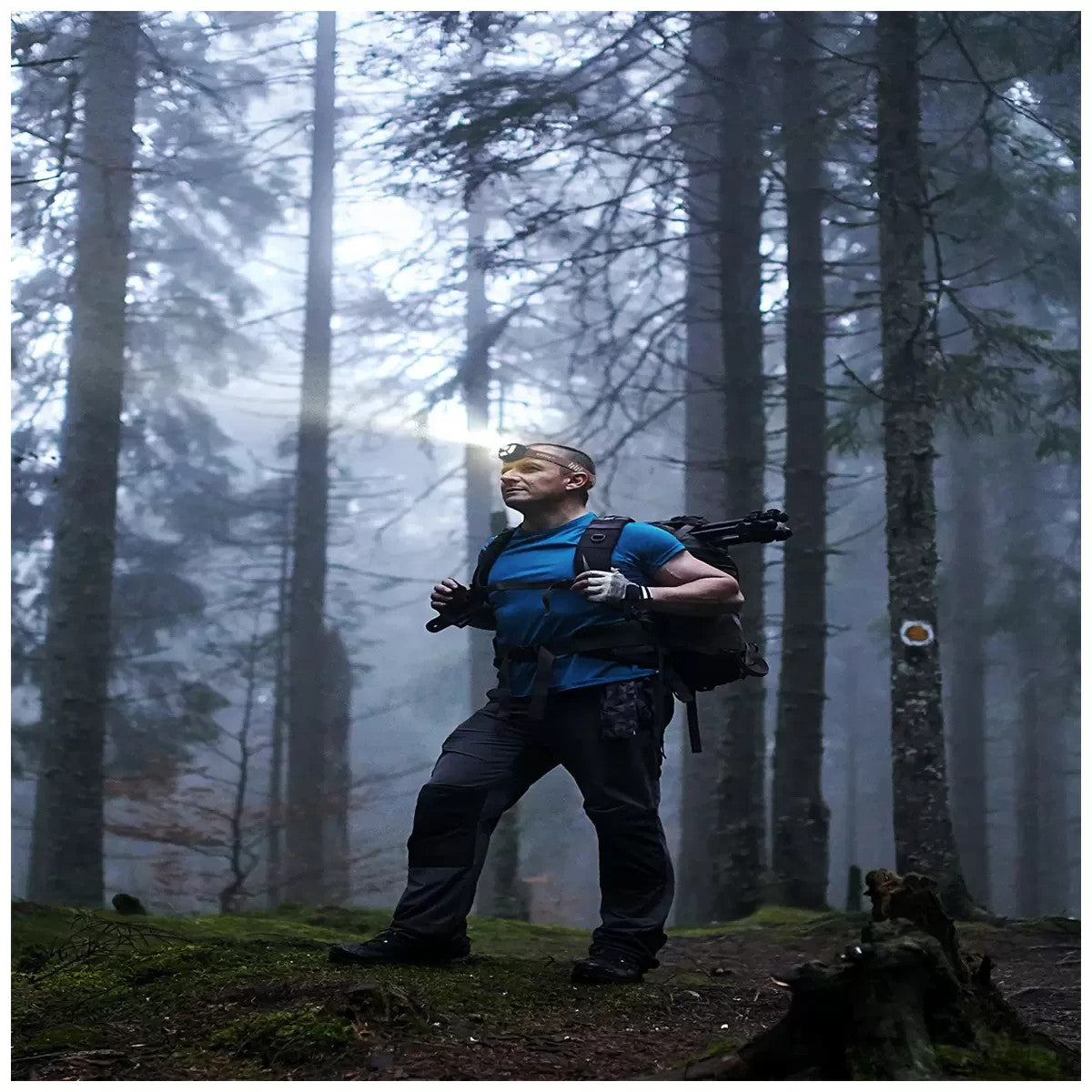 Infinity X1 Rechargeable Headlamp 1000 Lumen LED Light Camping Hiking 3 Pack