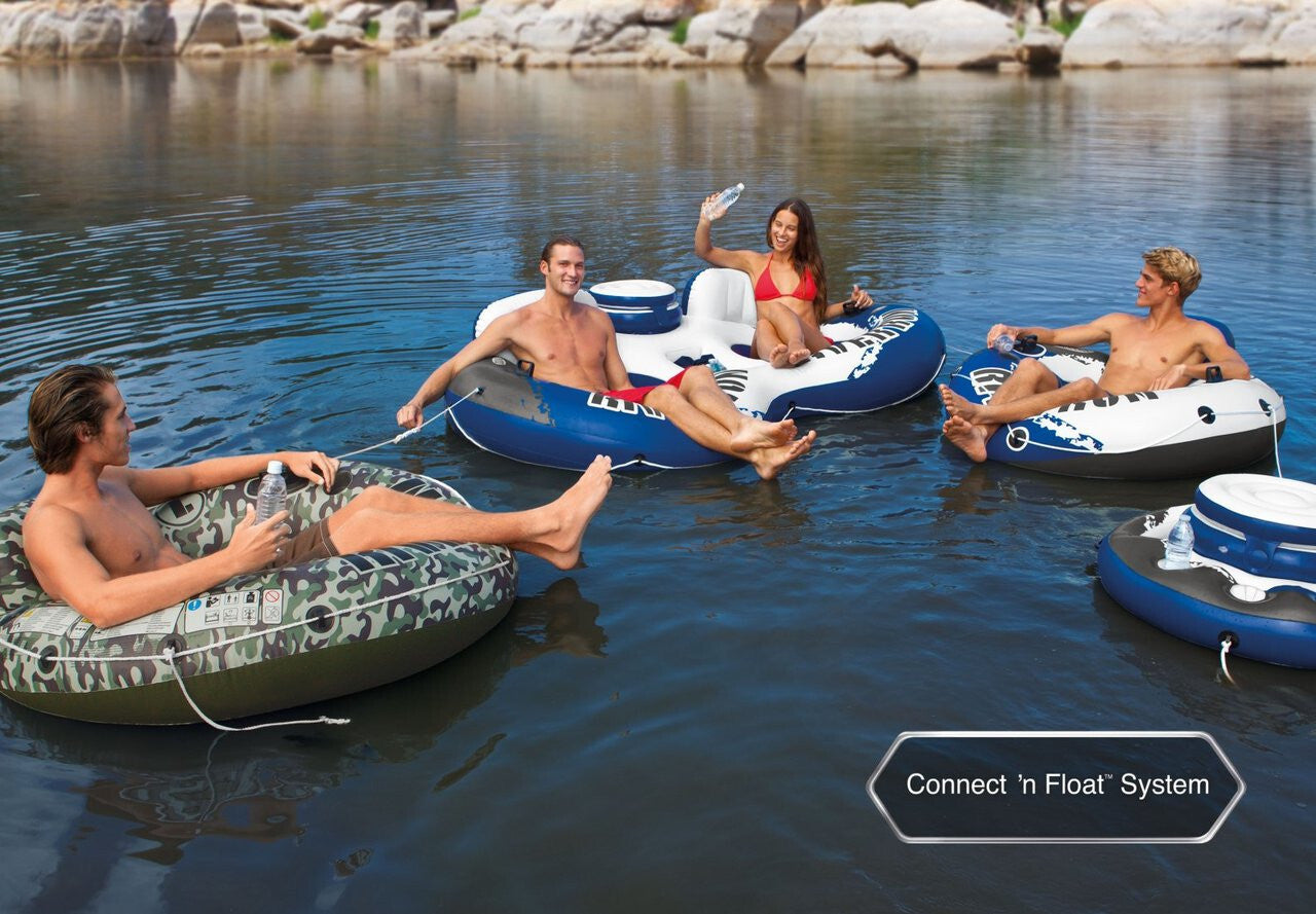 Intex Inflatable Floating Cooler Mega Chill Pool Drink Holder Beer Esky Float