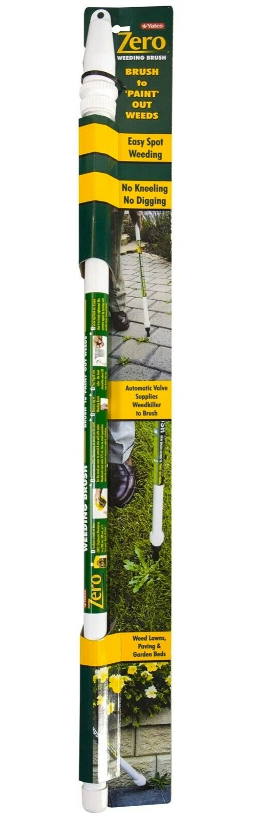 Yates Zero Weeding Herbicide Applicator Brush Garden Weed Killer Spreader Wand