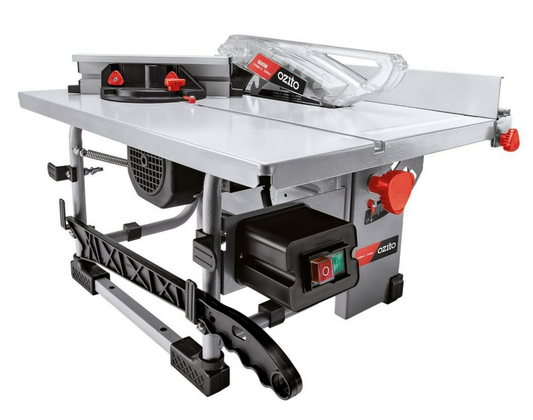 Ozito Table Saw 200mm Corded Electric Wood Cutter Motor Bevel Adjustment 800W