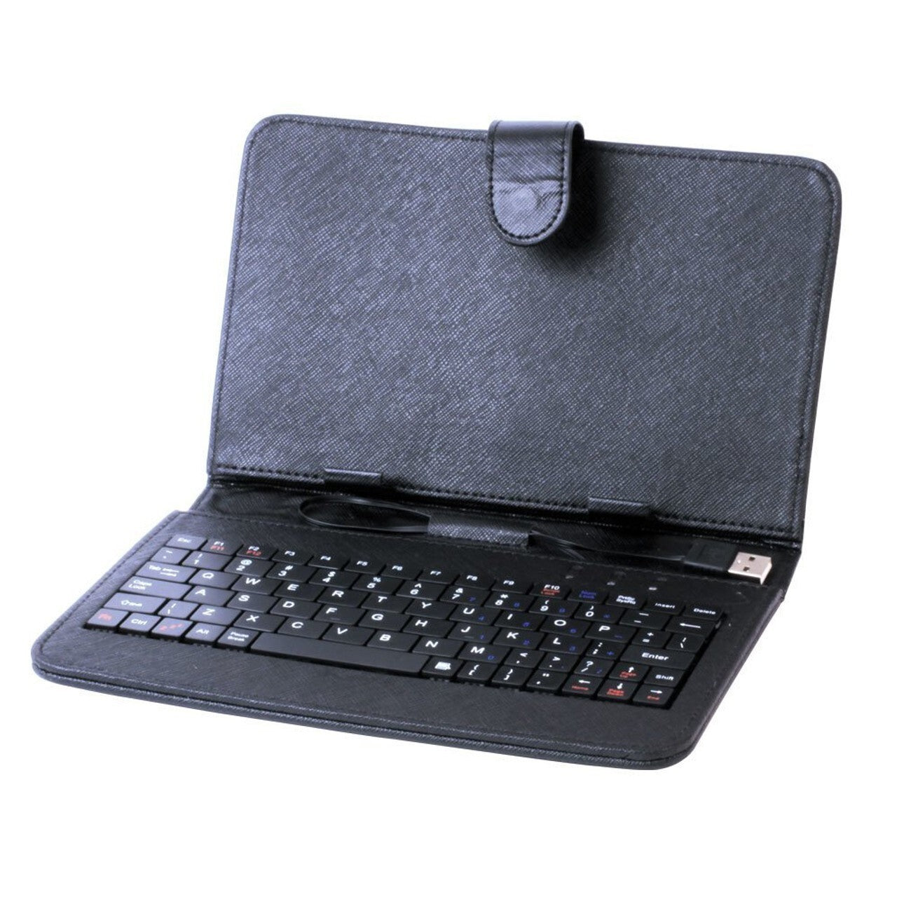 Laser Universal 7 Inch Tablet Case with Keyboard Android Protective Folio Cover