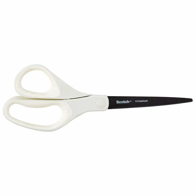 Scotch Precision 8" Scissor Ultra Edge Sharp Smooth Handle Cutting Tailor 3 Pack