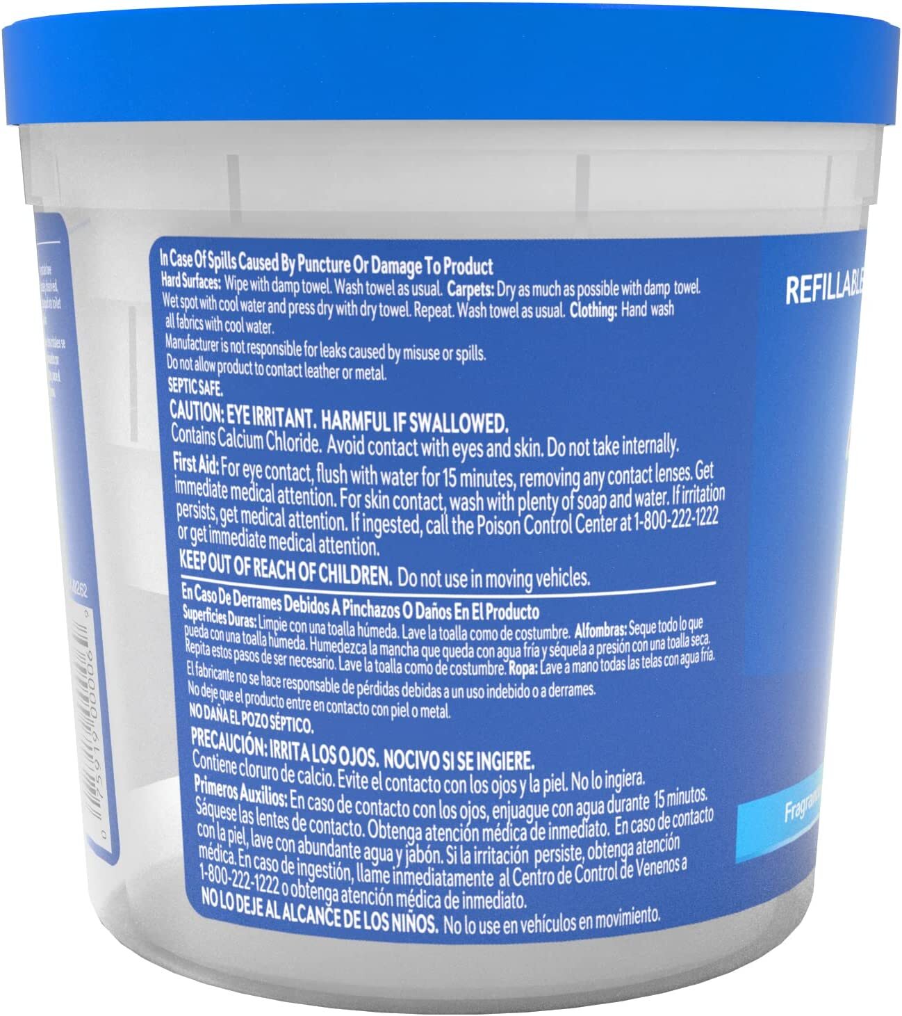 2x DampRid 300g Refillable Moisture Absorber Dehumidifier Mould Musty Odor