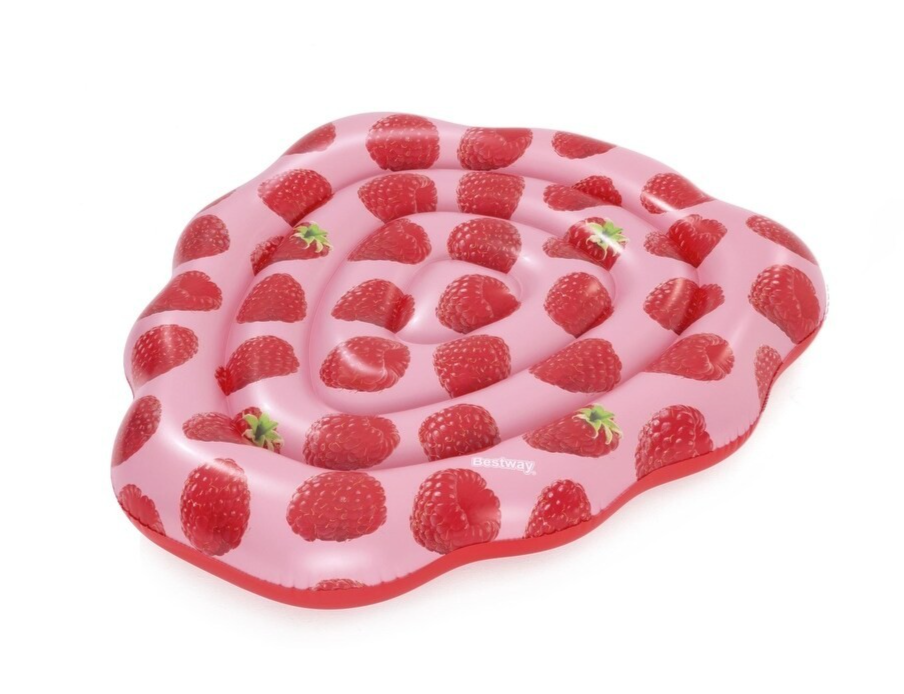 Bestway H2OGO! Scentsational Raspberry Pool Float 1.65m x 1.51m Lounger