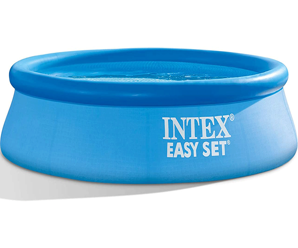 Intex Easy Set Pool Inflatable Swimming Above Ground with Filter Pump 8' X 24"