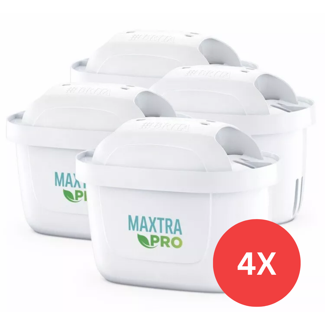 Genuine Brita Maxtra Pro Replacement Water Filter Cartridges Purifier 4 Pack