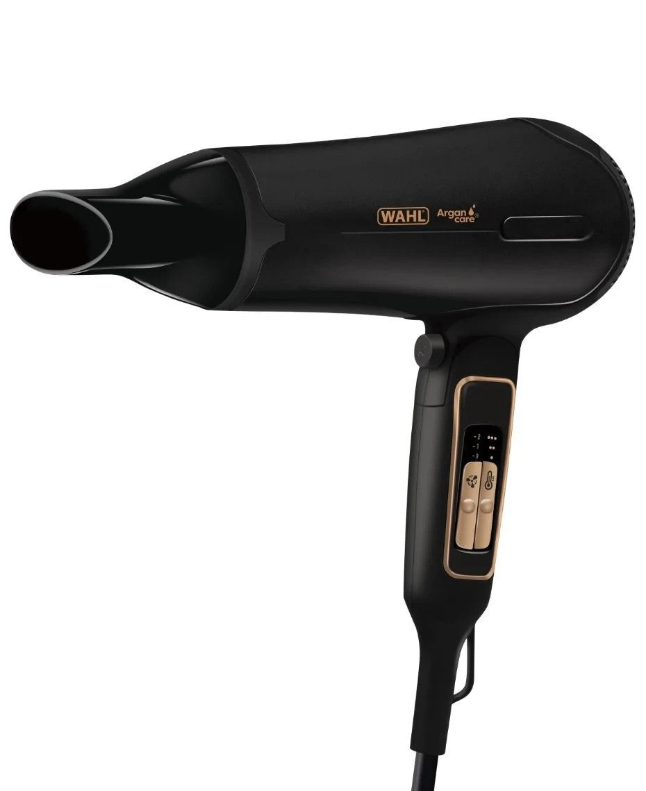 Wahl Argan Care Hair Dryer Styling Blower Hairdryer Heater Foldable Blow Dry
