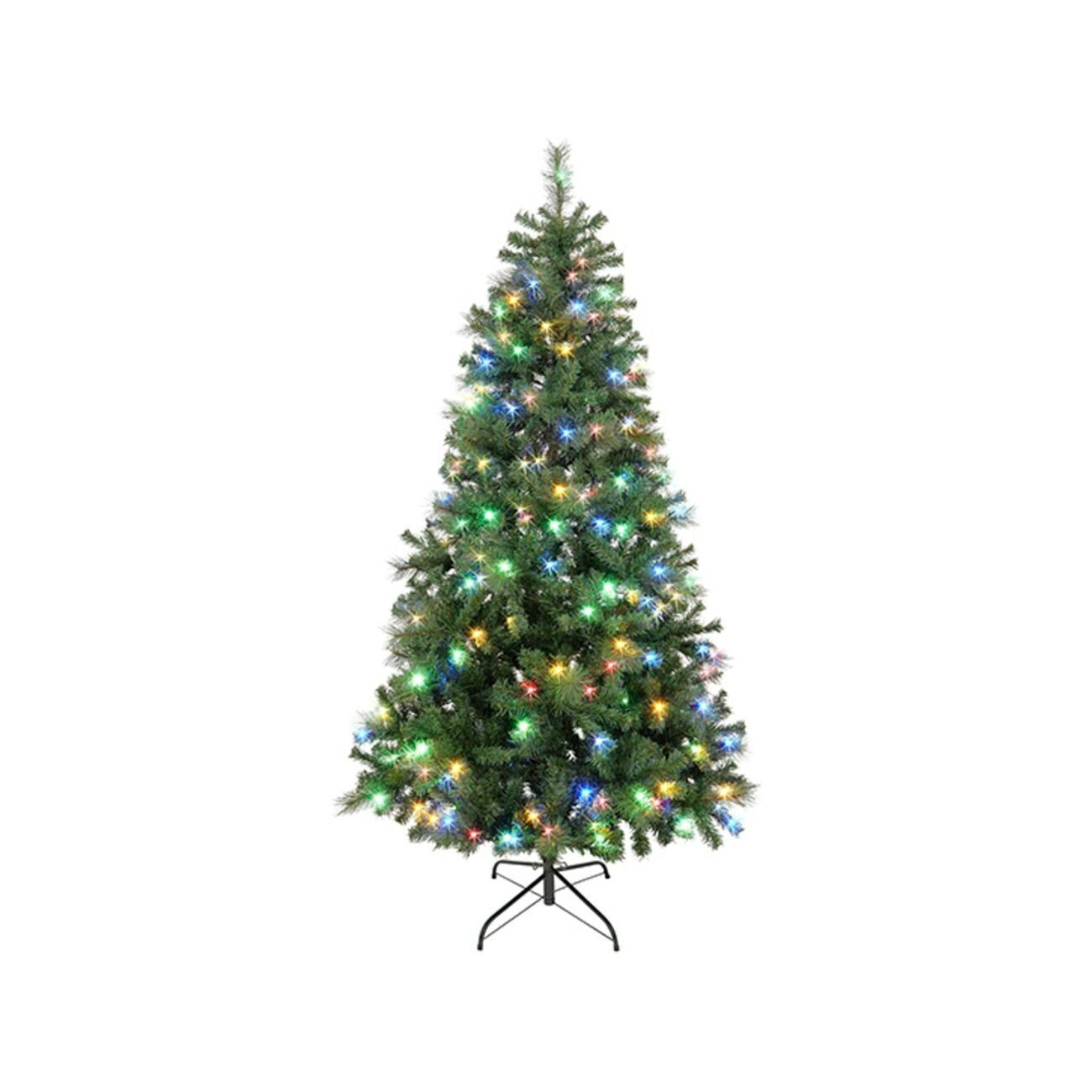 Lytworx 195cm Pre-Lit Christmas Tree Pre-Decorated Festive Xmas Indoor Display