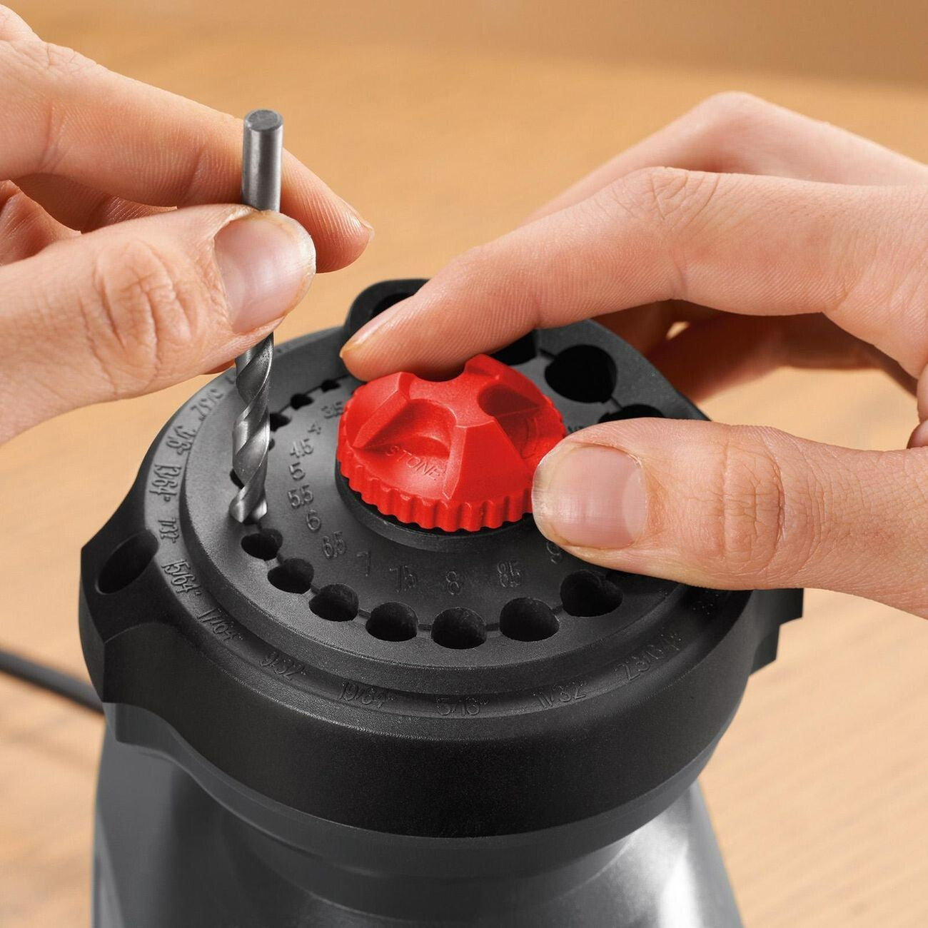 Ozito 95W Drill Bit Sharpener Adjustable Sharpening Timber Steel Bits