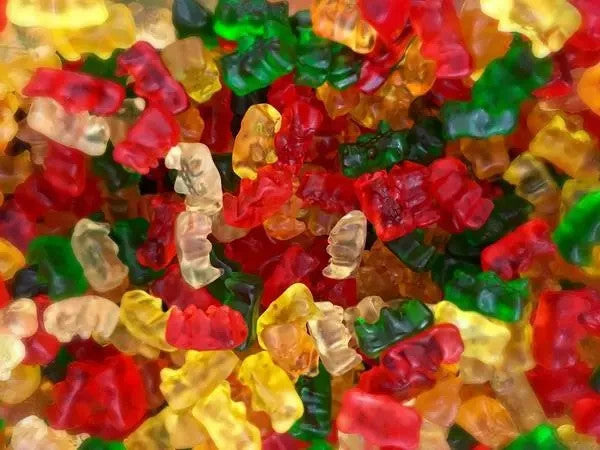 Haribo Goldbear Gummy Candies Bears Gummies Candy Mini Bags Bucket Tub 980g