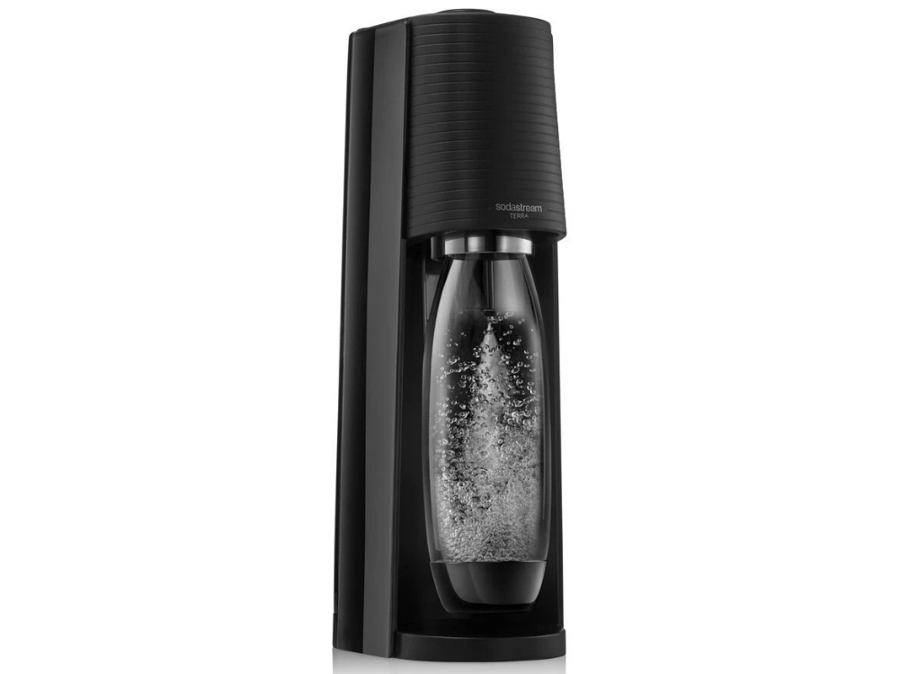 SodaStream Terra Megapack – Soda Maker + 2 x 1L Bottles