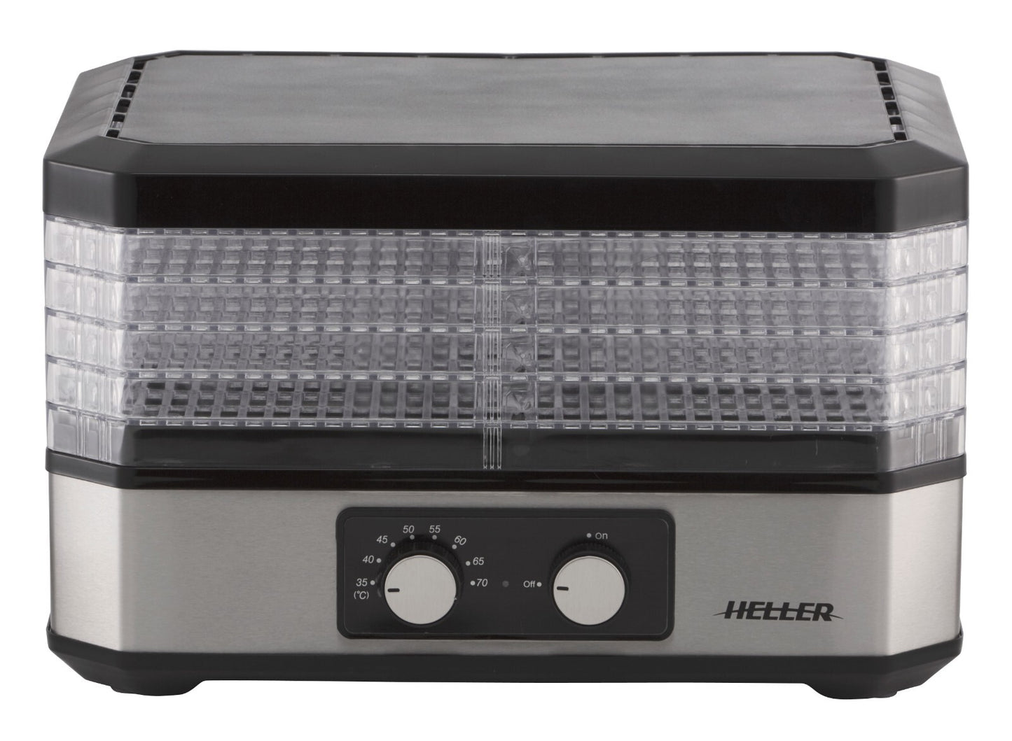 Heller Food Dehydrator Herbs Fruit Electric Preserver 5 Trays 34cm 350W