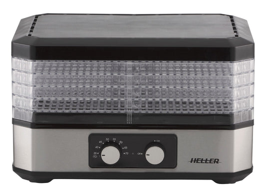 Heller Food Dehydrator Herbs Fruit Electric Preserver 5 Trays 34cm 350W