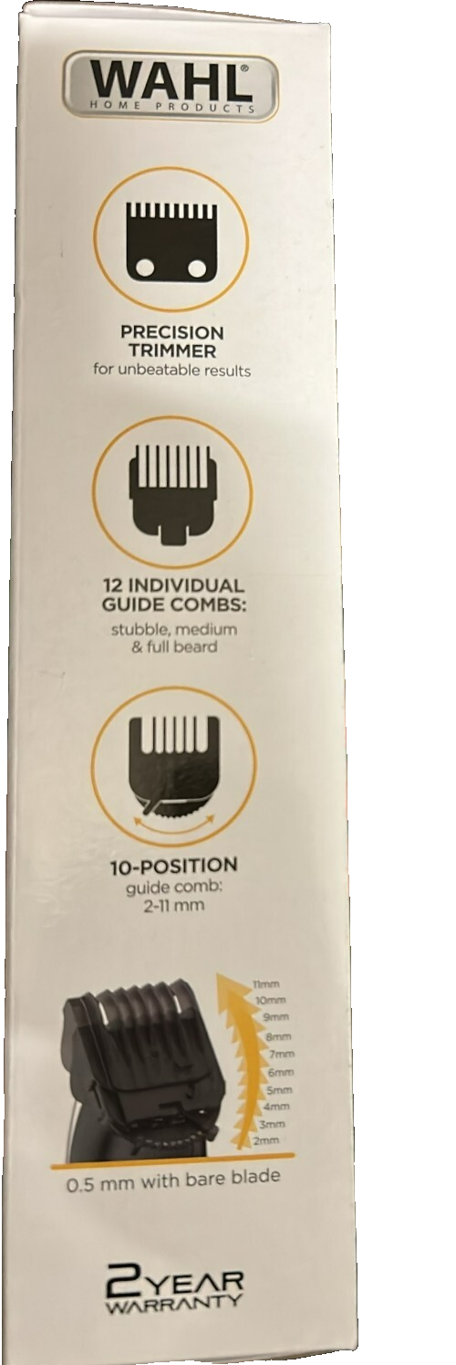 Wahl Extreme Grip Lithium-Ion Trimmer Beard Trimming Clipper Hair Grooming Kit