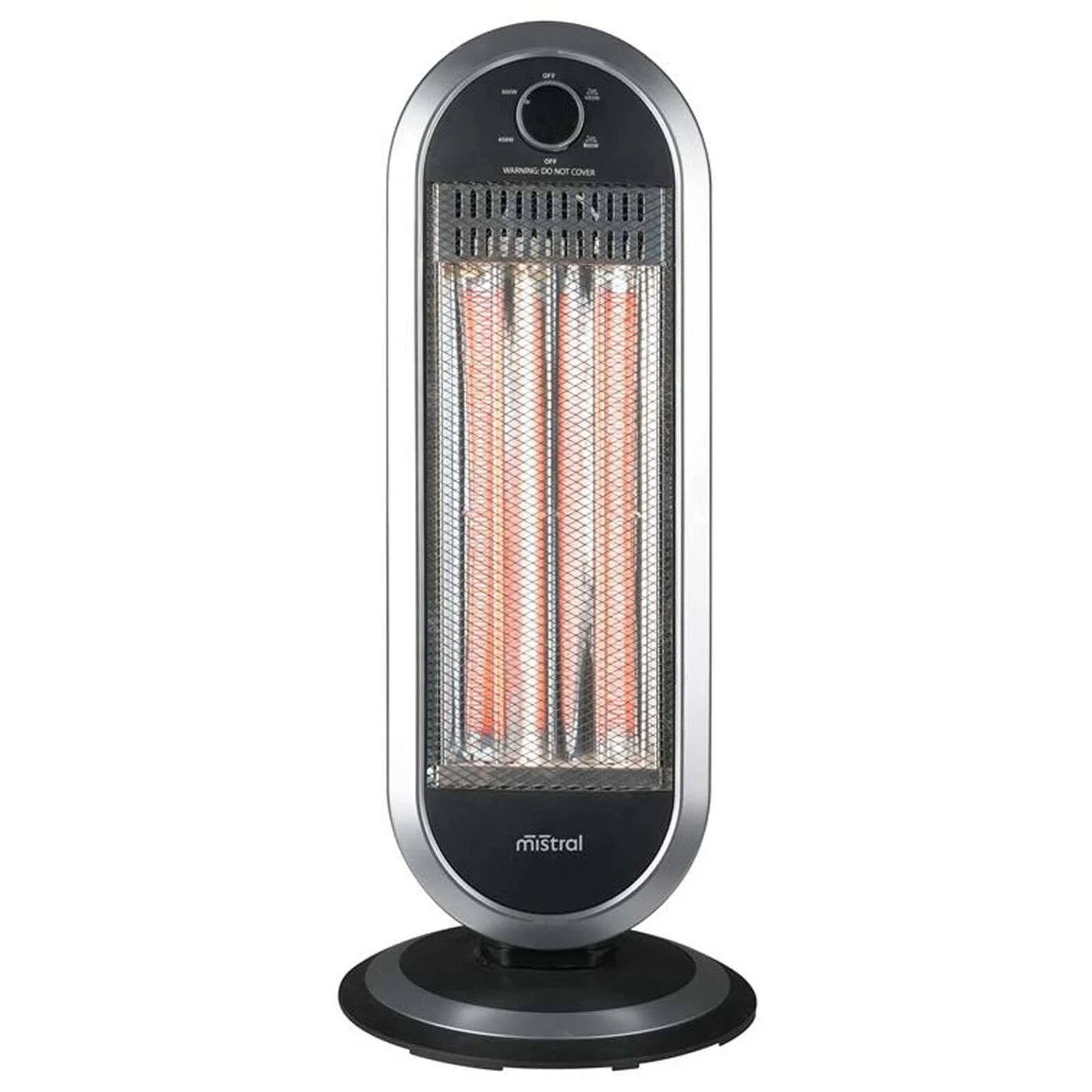 Mistral Radiant Heater Oscillation 2 Heat Setting Portable Freestanding Tower