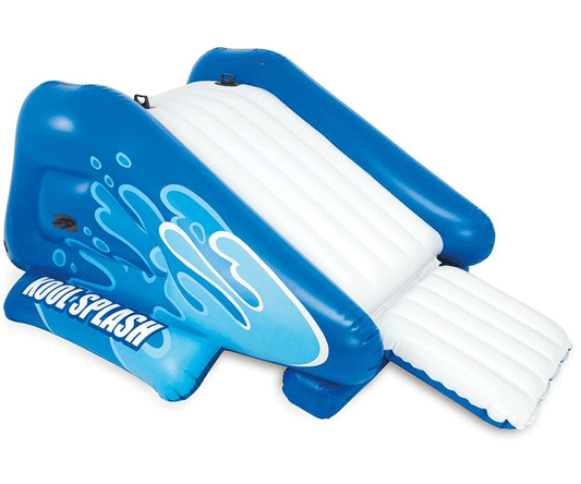Intex Kool Splash Pool Inflatable Water Slide 10ft 11in Play Centre Kids 6+