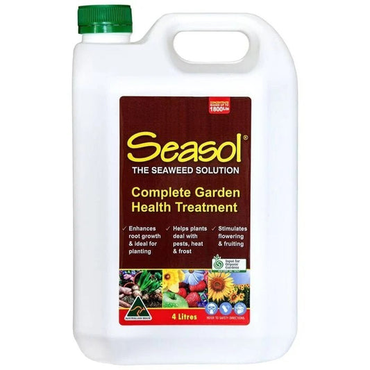Seasol Fertilizer Seaweed Health Tonic Concentrate Plant Health Treatment 4L