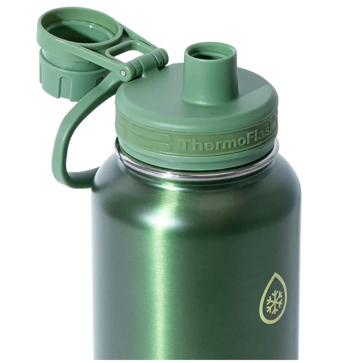 2x ThermoFlask Insulated Water Bottle Stainless Steel Double Wall Vacuum 1.2L