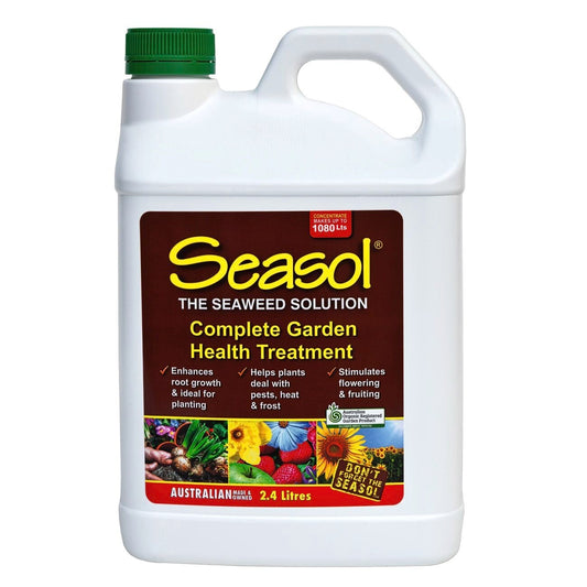Seasol 2.4L Seaweed Fertilizer Health Tonic Concentrate Plant Health Treatment