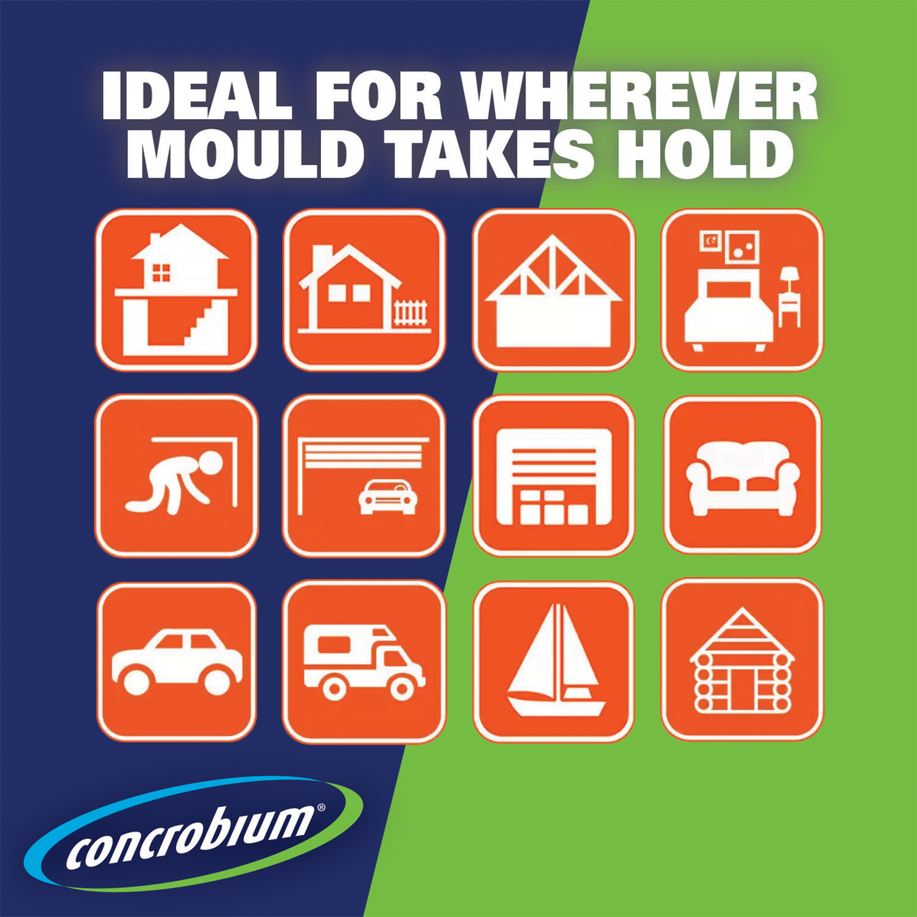 Concrobium 3.78L Mould Cleaner Refill Jug Household Odour Eliminator