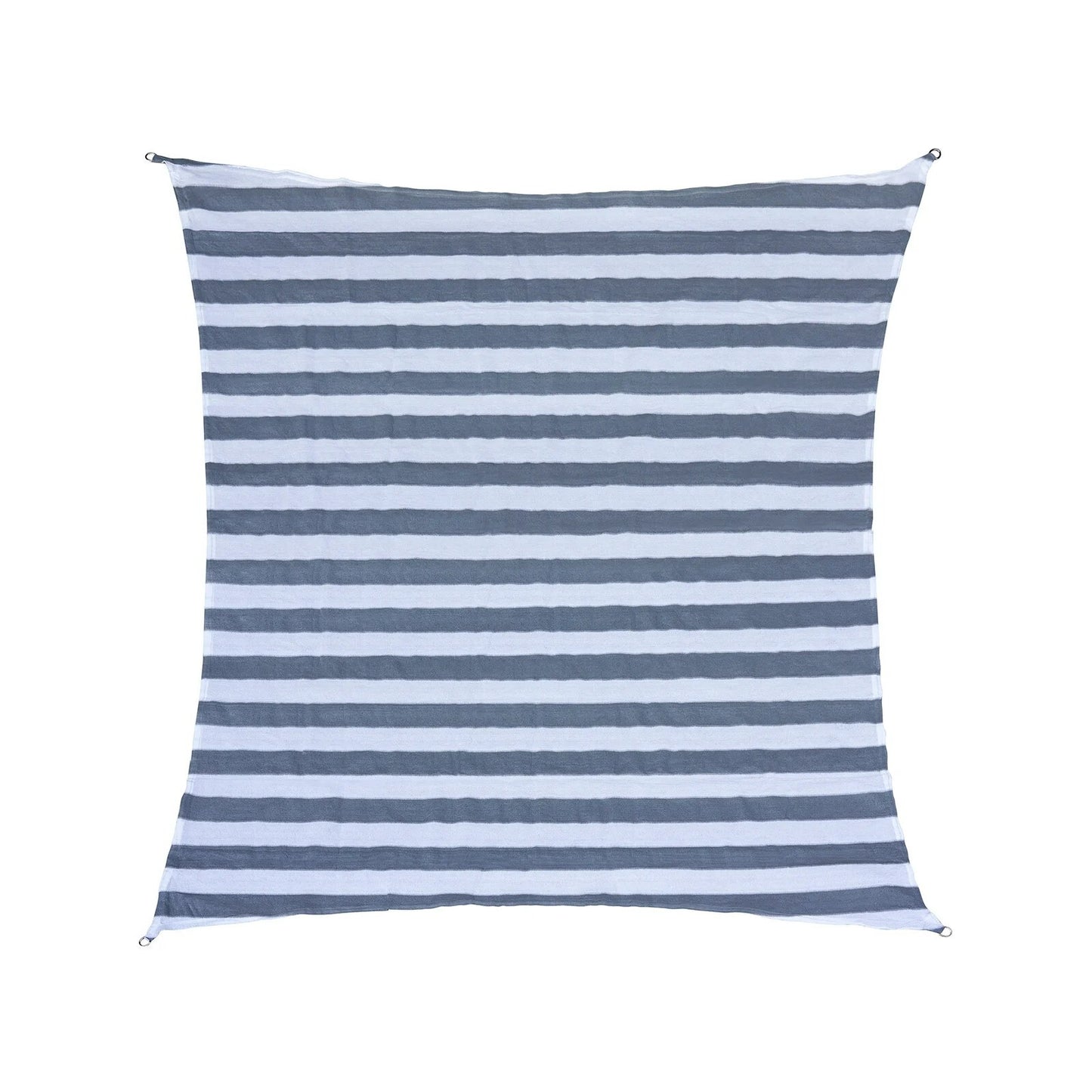 Marquee 3x3m Sun Shade Sail Square Heavy Duty Rain UV Block Canopy Stripe Cloth