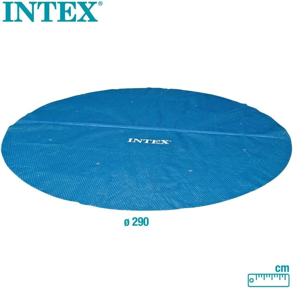 Intex  Above Ground  Pool Solar Round Cover Heating Protective Set for 10' Pools