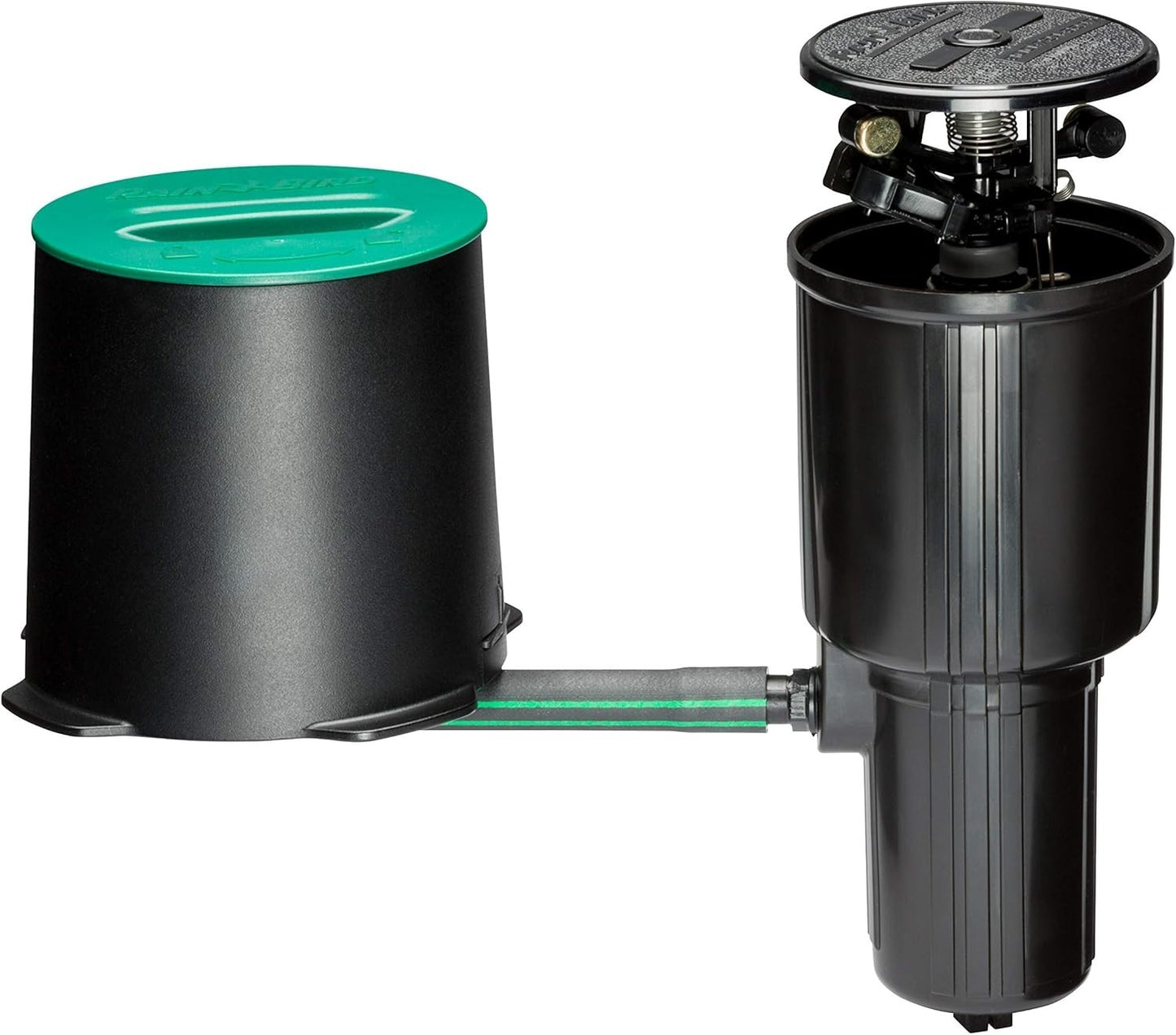 Rainbird In-Ground Impact Sprinkler with Hose Connect Pop Up Garden Irrigation