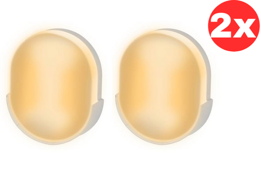 2x Arlec Night Light Dusk To Dawn Switch-On Sensor Plug In Sensor LED Nightlight