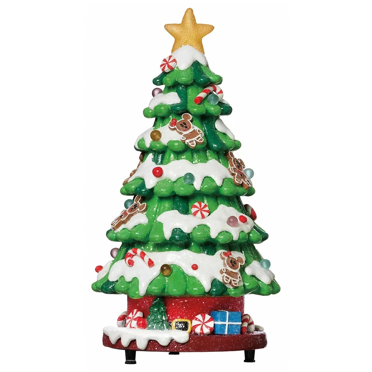Disney Christmas Holiday Village with Lights & Music Tabletop Decor 13 Pieces