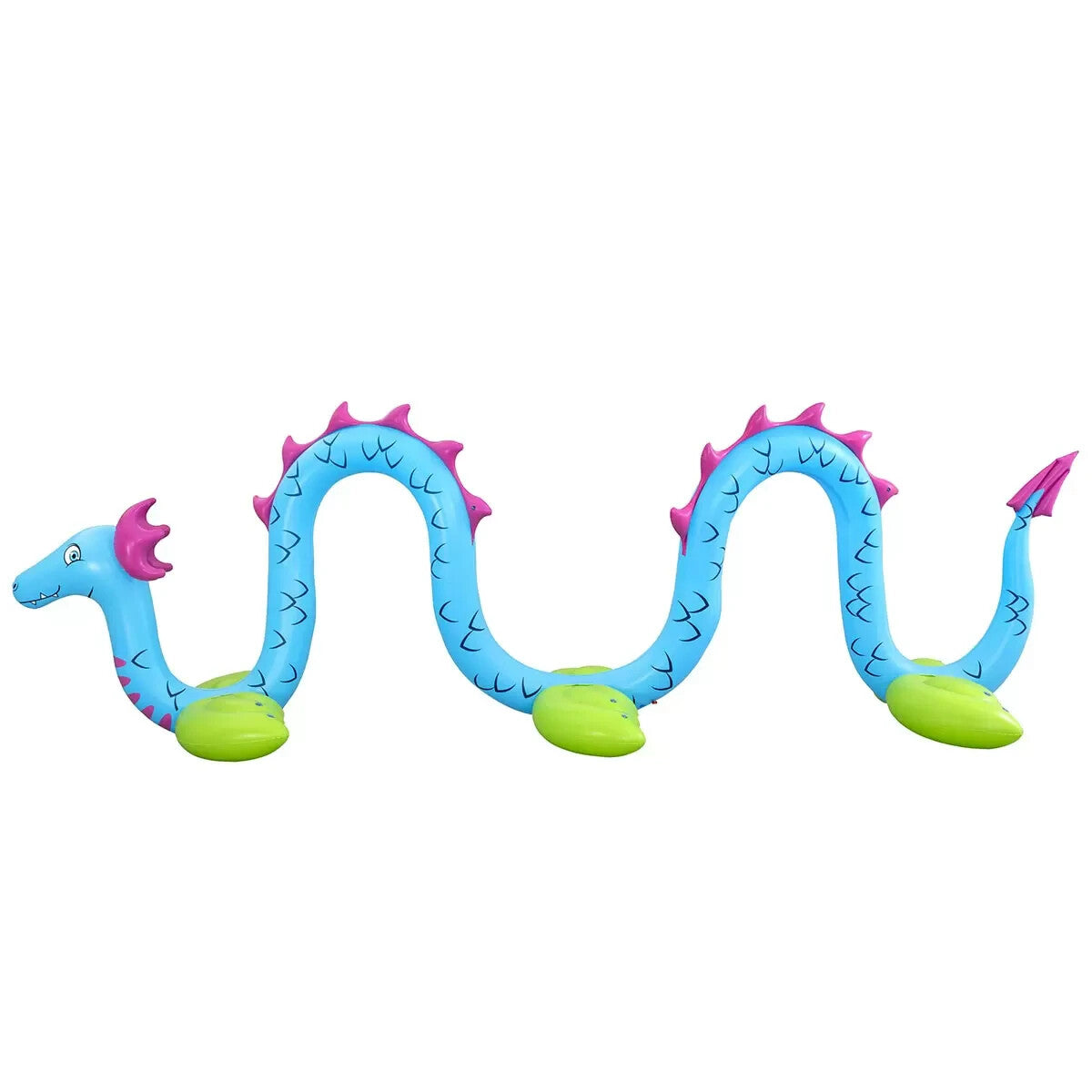 H2OGO Giant Sea Serpent Sprinkler Outdoor Yard Kids Inflatable Water Play