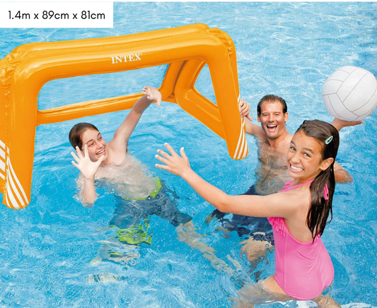 Intex Inflatable Pool Toys Soccer  Polo Water Swimming Goal Game Kids Netball