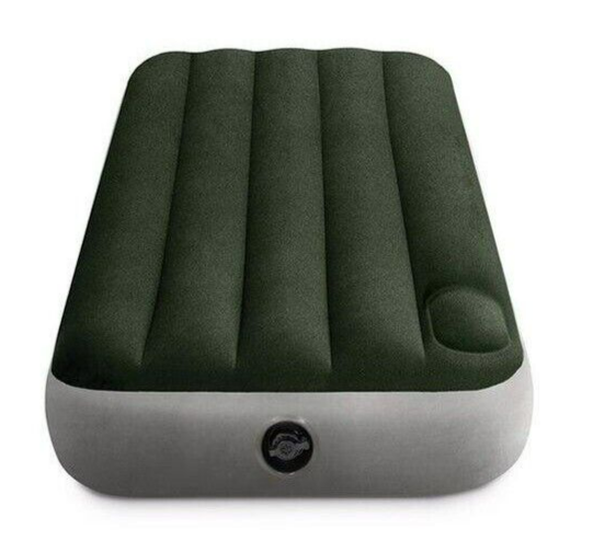 Intex JR Single Airbed DuraBeam Downy 76cm Inflatable Mattress Travel Camping