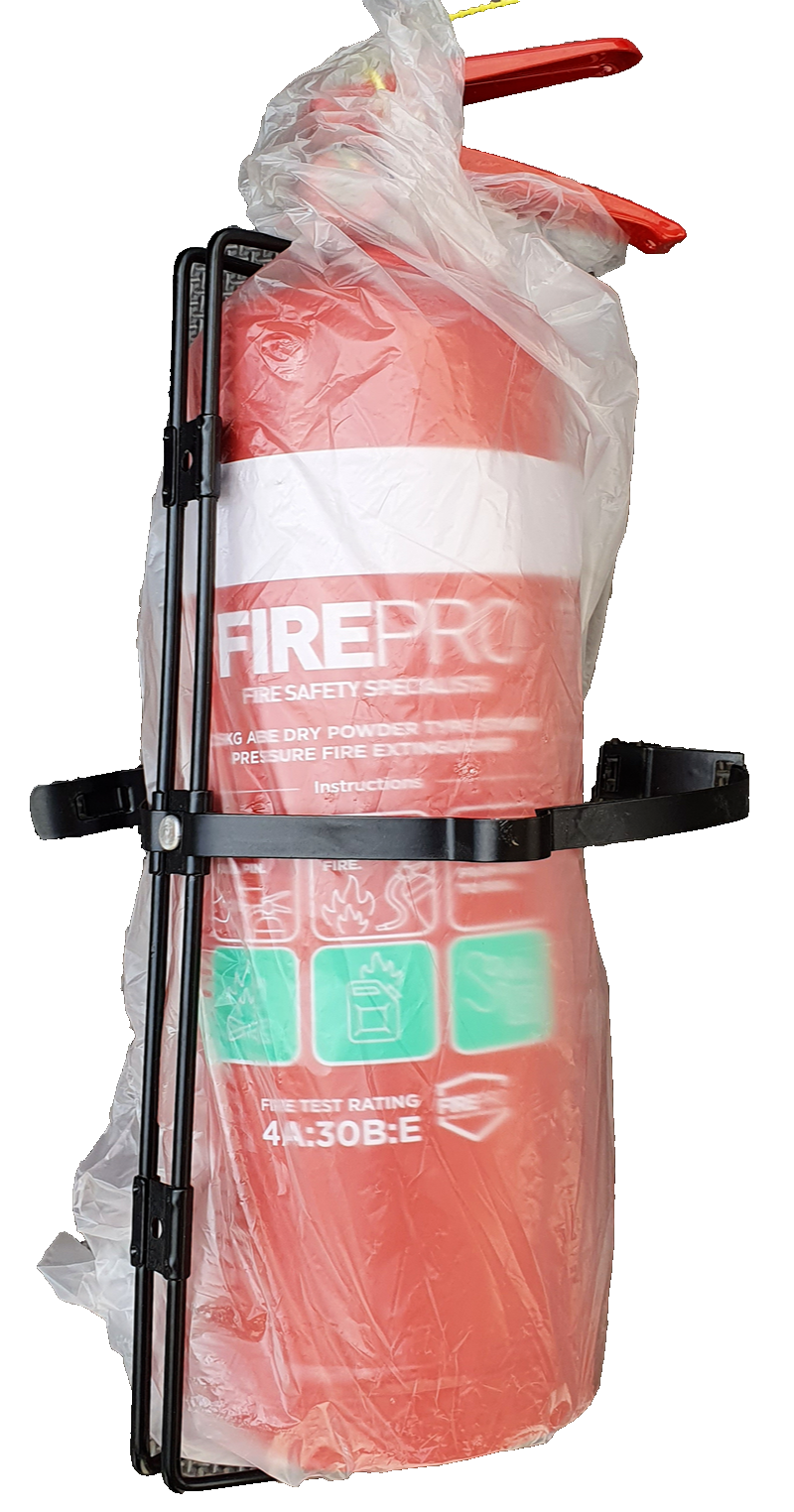 FirePro 2.5kg Fire Extinguisher Dry Powder Car Boat Home Caravan Pro W/ Bracket