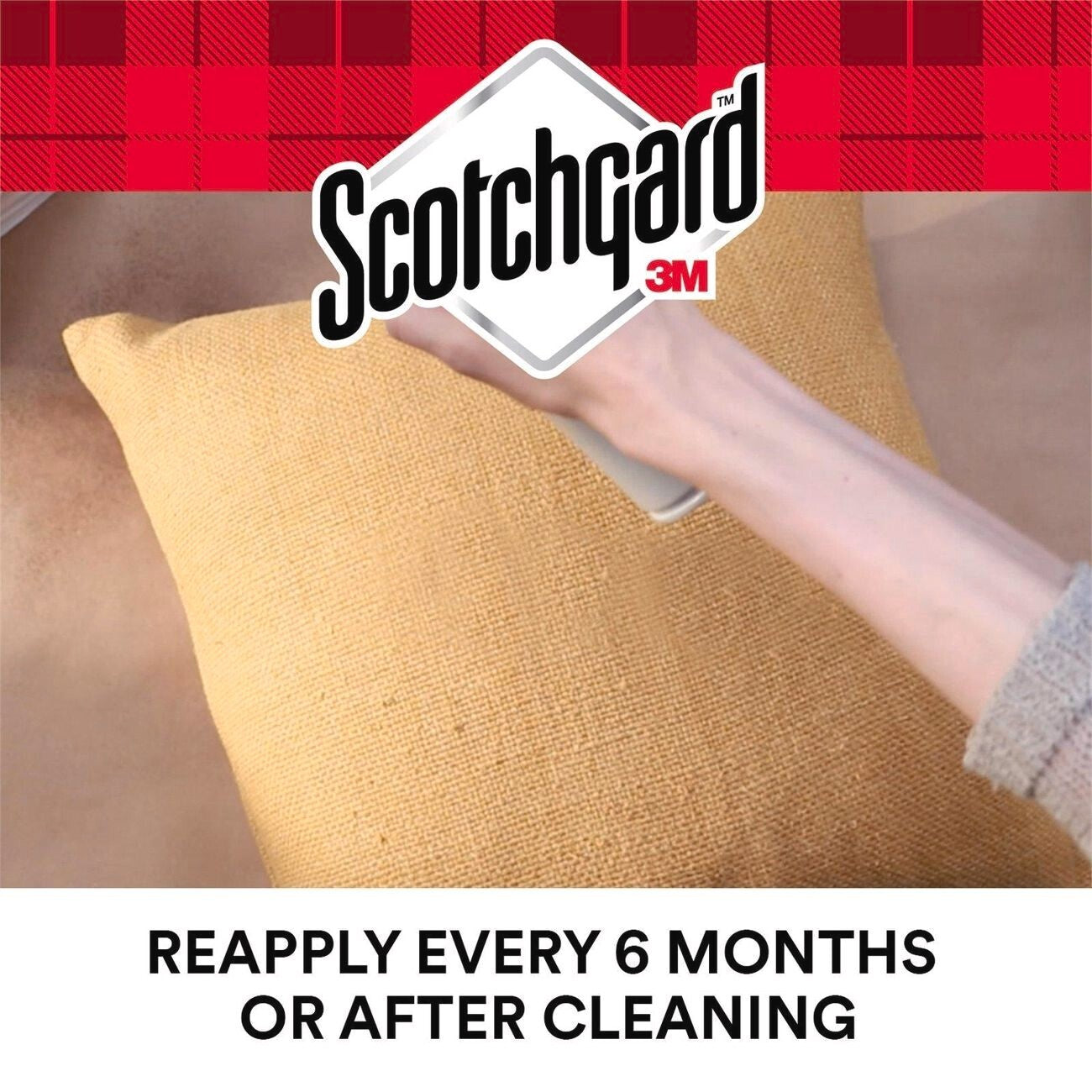 3m Scotchgard Fabric Upholstery Protector Cleaner Curtains Sofas Cleaning 297g