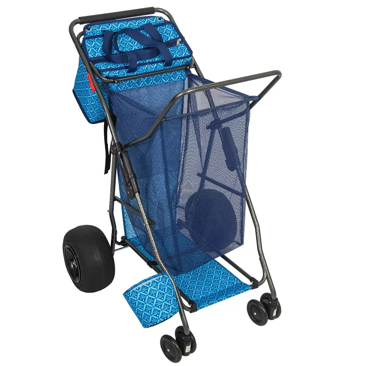 Tommy Bahama Beach Cart Trolley Wonder Wheeler Portable Picnic Camping Wagon