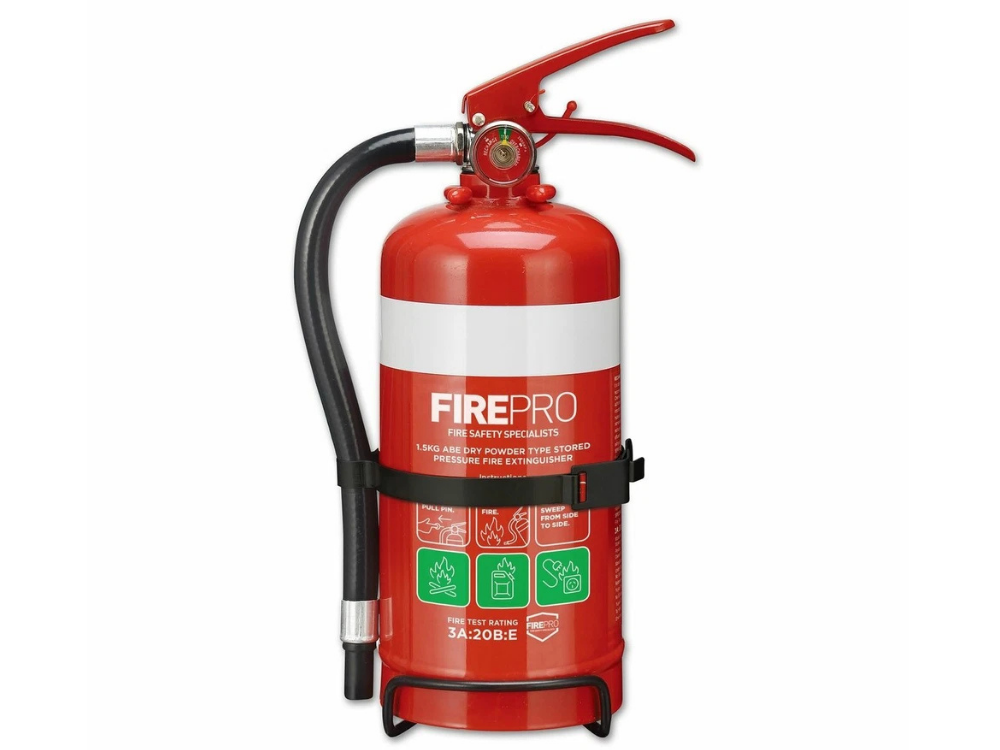 FirePro Fire Extinguisher Blanket – Emergency Flame Safety with Pro Bracket