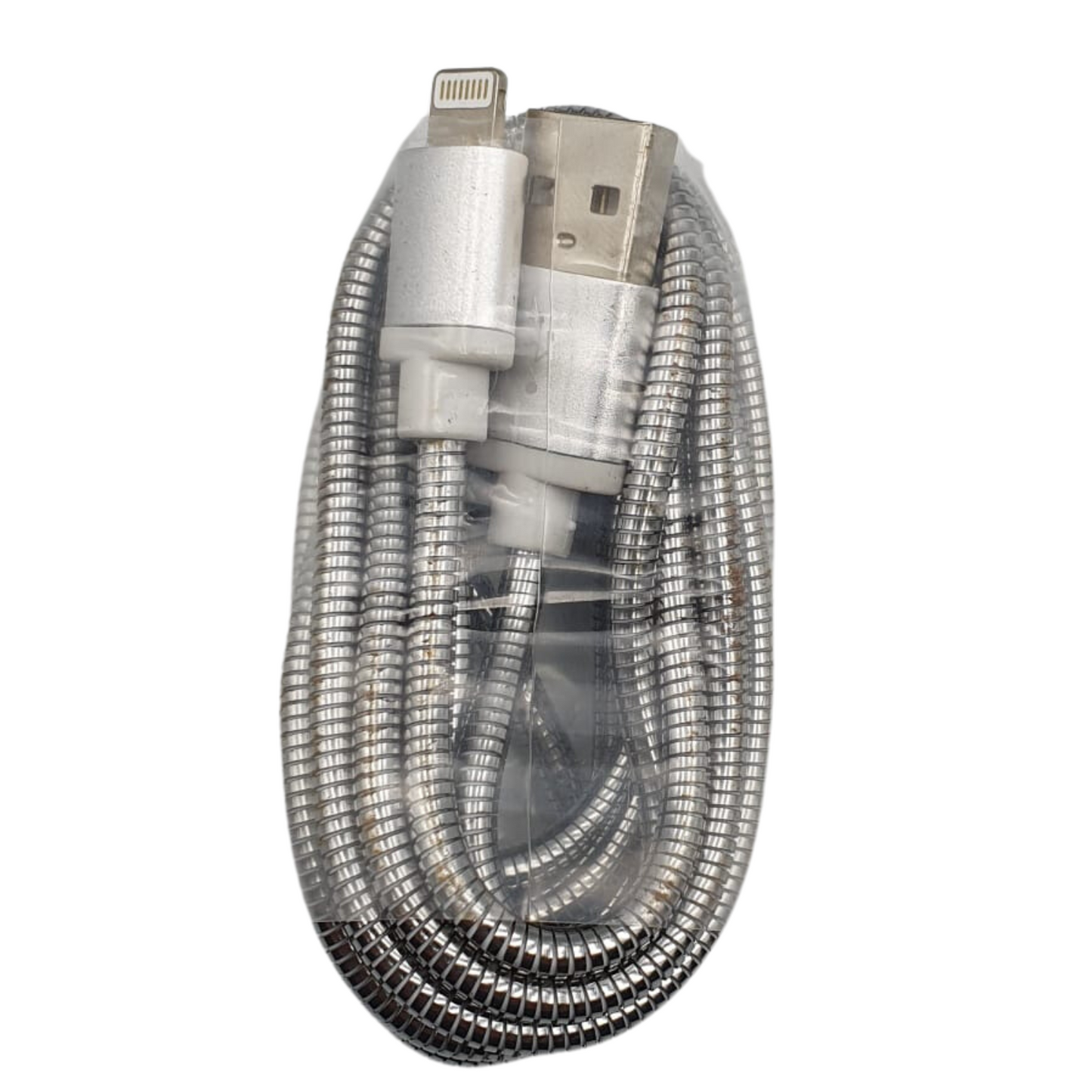 Laser Charging Cable Braided USB A iPhone iPad AirPods Charger Cord 2M