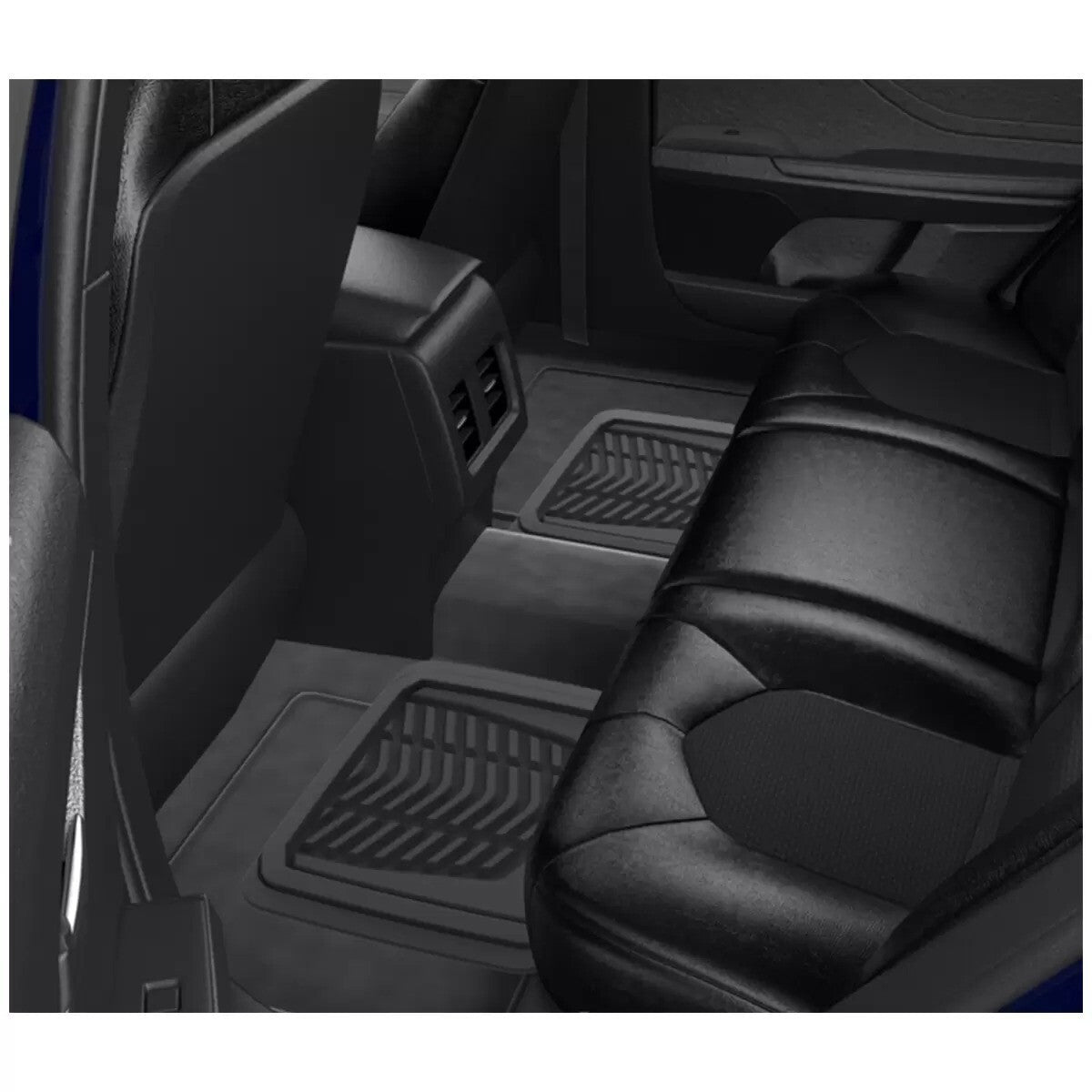 Michelin Universal Car Floor Mat Set Carpet Rubber Smart Trim for Vehicle 4PCS